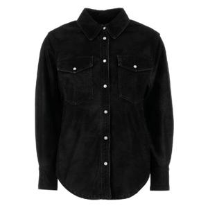 이자벨마랑 에뚜왈   긴팔 셔츠 FW25 CH0240FA C3B01E01BK 5983195 Black