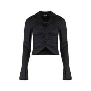 베르사체 진스 꾸뛰르   긴팔 셔츠 SS25 78HAL203N0431899 5740783 black