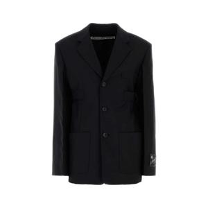 ALEXANDER WANG Black wool blend blazer 1WC4252673 001