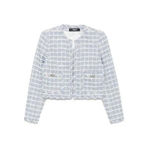 베르사체   트위드 자켓 FW25 10209671A153901UN70 5888585 Blue