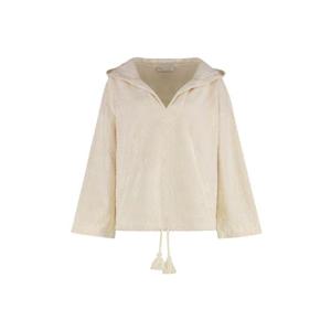 토리버치   후드 티셔츠 SS25 167180105 5945698 Ivory