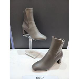 [소다]MARIOFLB302 LS70 소다 SODA 여성 부츠 (여성 정장 케주얼 7CM 스퀘어 라인부츠 )