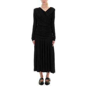 가니   원피스 FW25 T4213099 6261462 BLACK