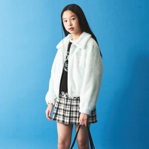 [더데이걸]크롭퍼 집업점퍼TGJM23T01