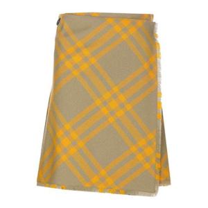 버버리 스커트 8077203 Yellow