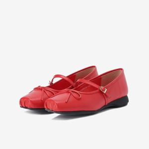 소다  여성 리본 포인트 메리제인 플랫 (ALS505LS--50)