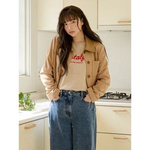 [올리브데올리브]레터링 라운드 풀오버 OK5AP890