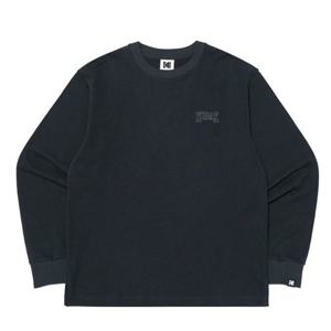 코닥 피치기모 레귤러핏 긴팔 티셔츠 BB K4323RRL91 BLK GRY WHT