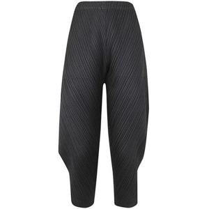 플리츠플리즈 스트레이트 팬츠 PP38JF373 15 BLACK