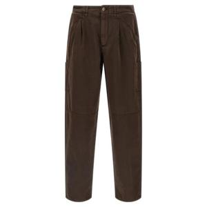 브루넬로 쿠치넬리 스트레이트 팬츠 M252UF1060C6026 Brown