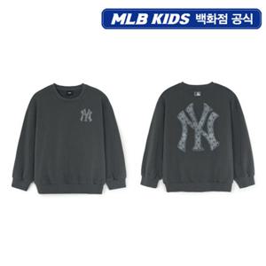 [MLB키즈PG] 모노그램 빅럭스 맨투맨 (7AMTM0154-50CGS)