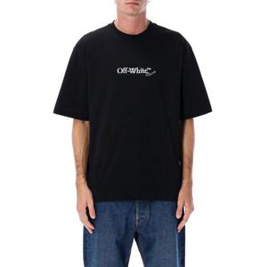 오프화이트 반팔 티셔츠 OMAA120F25JER00C 1001 BLACK