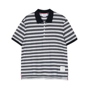 톰브라운 반팔 티셔츠 MJP191A J0120415 Blue