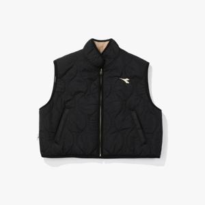 디아도라조끼 KQJ D4422TPV72BLK 크로스코트 패딩 베스트 우먼 BLACK