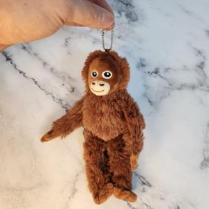 오토바이 키링 고릴라 인형 바이크 오랑이 BB0096 꾸미기