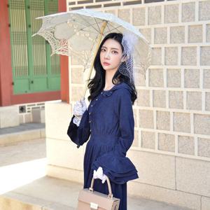 교복몰 블루 봄과 가을감성 경성의복 개화기 의상 개화기의상