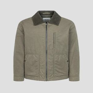 [갤럭시라이프스타일]배색 믹스 인퀼팅 아우터(GC5838M02)