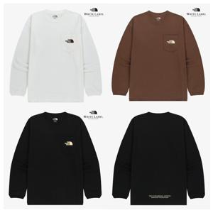 노스페이스 화이트라벨 포켓 긴팔 라운드티 NT7TR50