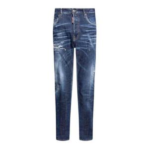 디스퀘어드2 스트레이트 팬츠 S74LB1557S30664470 Blue