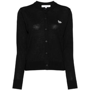 메종키츠네   가디건 SS25 MW00507KT1036P199 5504509 Black