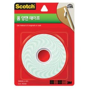 3M 스카치폼양면테이프 2140(12mmx4m)