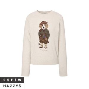 헤지스여성 HSSW5D906 [HAZZYS HARRY] 해리 자수 울100 풀오버