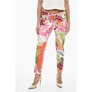 디스퀘어드2 스트레이트 팬츠 S72KA1245 D35030 001S Multicolor