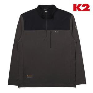 [K2]K2 KTR 블럭 집업 티셔츠 KMU24215 CH 남자티셔츠