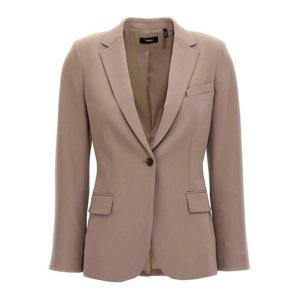 띠어리 수트 자켓 J0709113P3A Beige