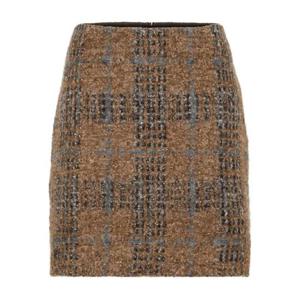 Brunello Cucinelli 체크 트위드 미니 스커트 M0RICG3932C4222
