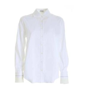 브루넬로 쿠치넬리 셔츠 M0091MI106C159 White