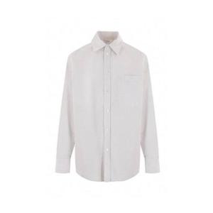 25 FW 보테가 베네타 체크 롱슬리브 코튼 블렌드 셔츠 786340V40J0