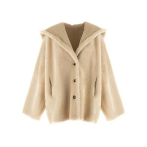 알베르타 페레티 코트 A00257650 Neutrals