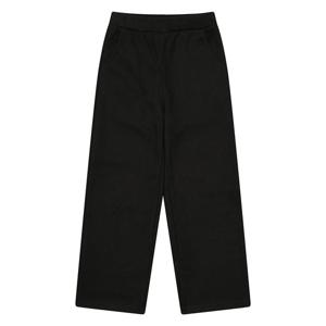 소이 여아 기모 밴딩 골지 와이드 팬츠 21W1255_BK
