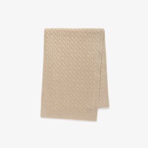 라코스테 공식 공용 케이블 울 머플러 RE101E-55N XFJ