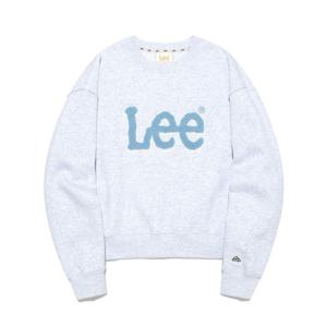 LEE 우먼 빅 트위치 부클 기모 맨투맨 B1 LE2504CR60 LG CL