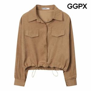 [GGPX] 페이크 포켓 스트링 셔츠 (GP9SH064F)