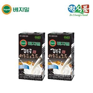 [베지밀]베지밀 검은콩과 아몬드호두 두유 190mlx96팩
