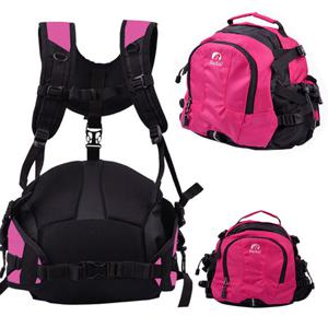 MKL 등산 트레킹 배낭겸용 힙쌕 핑크러너 15리터 대형 소량재고