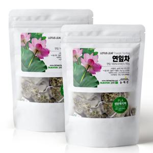 늘해찬 볶은  연잎차 티백 전통차 허브차 삼각티백 100티백