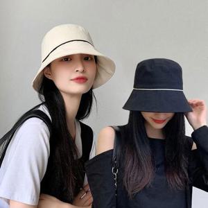 사계절 심플 라인포인트 베이직 모던 데일리 버킷햇