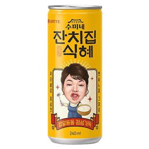 롯데 잔치집 식혜 240ml x  30캔