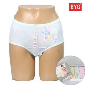 여성팬티 BYC 여성 엘레강스 맥시팬티 3종 BYL8026