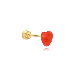 [GB]레드오닉스 하트 10K GOLD 피어싱 LPTN3017T