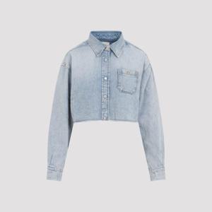 지방시 데님 셔츠 BW61B05YAX 496 ICE BLUE