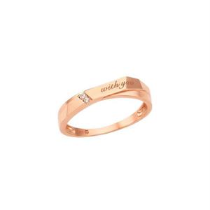 [GB] In Bloom 각인 여성 14k GOLD 커플링 반지 LRW19028G