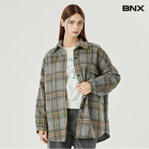 [BNX]박스 오버핏 체크셔츠 (BW4BL013L0)