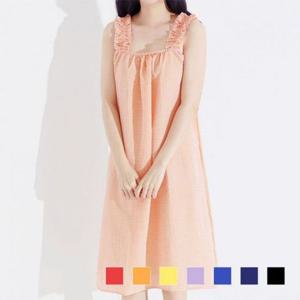반팔원피스 220625 지짐이원피스 하메치 지짐이 끈 SD