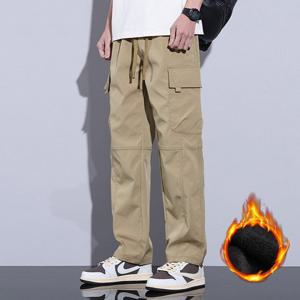 [짝꿍닷컴]남성 캐주얼 겨울 기모 밴딩 카고팬츠 IS-TTP60
