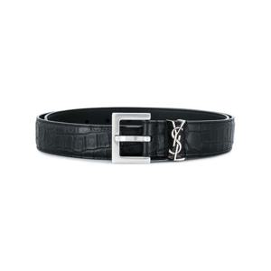 생로랑 가죽 벨트 634440 DZE0E 1000 Black
